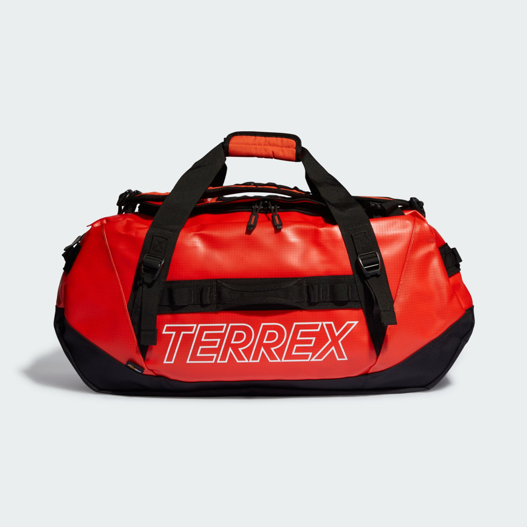 Cestovná taška adidas Originals Terrex RAIN.RDY Expedition Duffel Bag Medium - 70L Červená | IC5648, 1