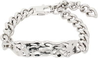 Melted Chain Bracelet With Logo
