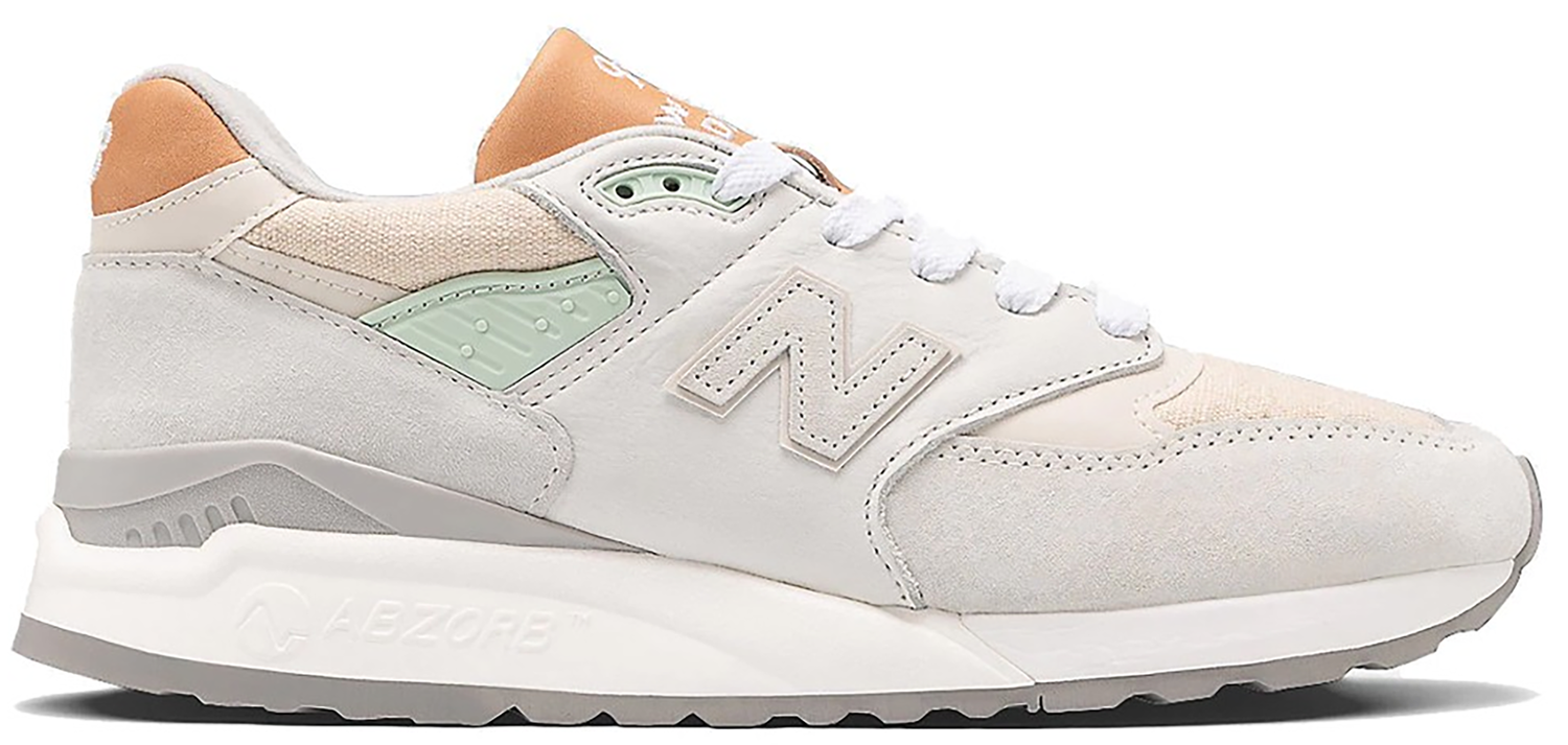 Tenisky a topánky New Balance 998 "White Tan" Béžová | M998ENE, 0