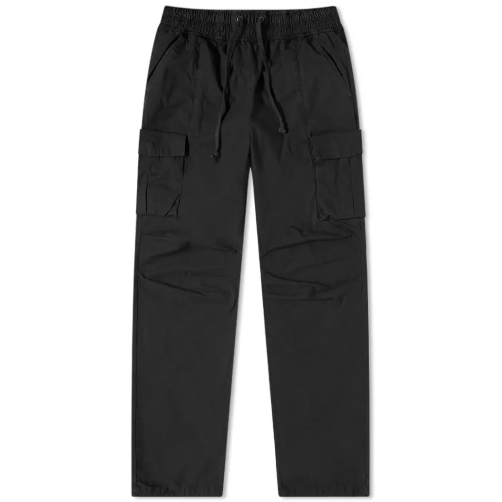 Back Sateen Cargo Pant Black