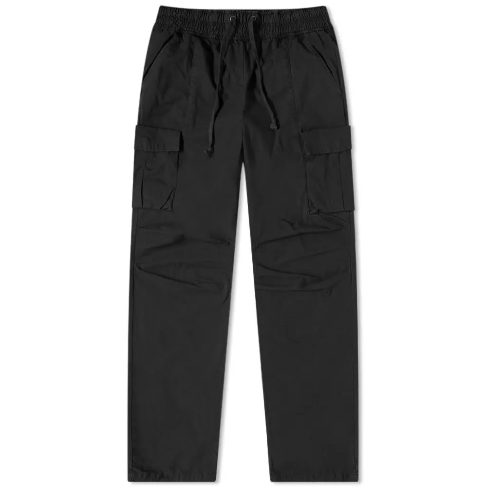 Cargo nohavice John Elliott Back Sateen Cargo Pant Black Čierna | F002N0810A, 0