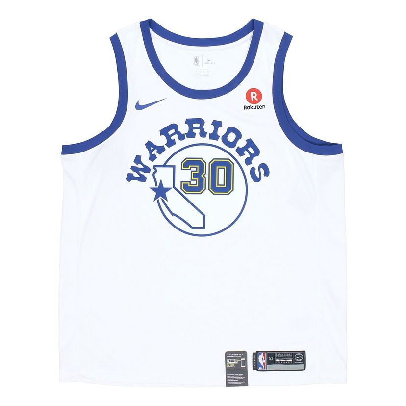 Dres Nike Golden State Warriors Curry 30 Hardwood Classic Swingman Jersey Biela | 904152-100