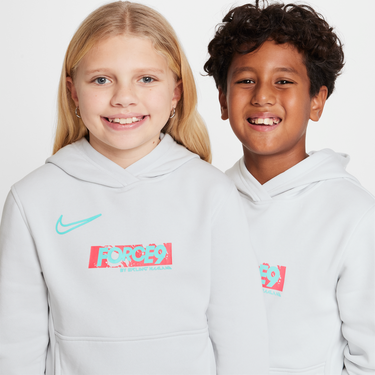 Mikina Nike Erling Haaland Club Fleece Hoodie Šedá | HJ3837-025, 2