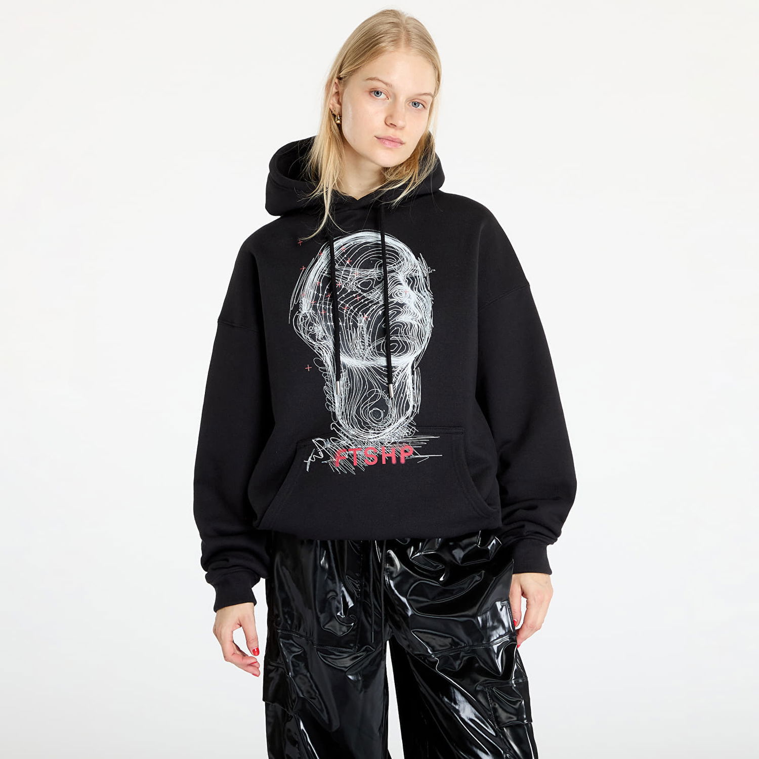 Mikina Footshop FTSHP Headless Hoodie UNISEX Black L Čierna | FTSHP_427, 1