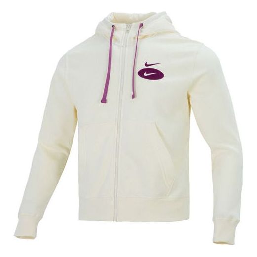 Mikina Nike Sportswear Swoosh League Logo Hoodie Biela | DM5341-113