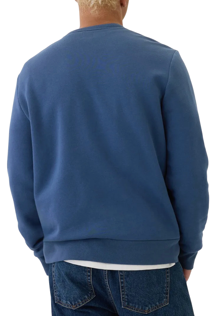 Sweatshirt Fleece Sweatshirt Blue Shade XS