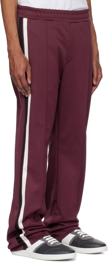 Tepláky FERRAGAMO Ferragamo Contrasting Bands Sweatpants Vínová | 780782, 1