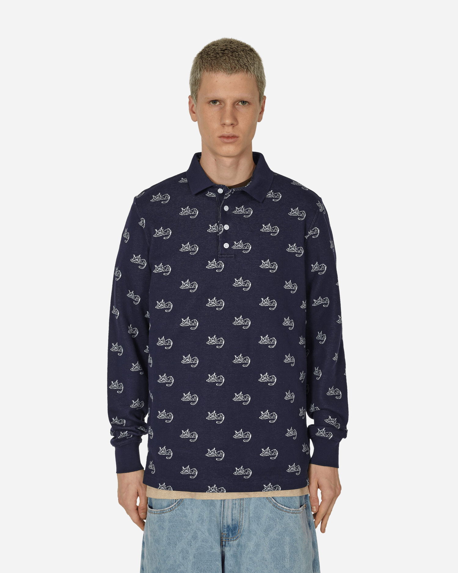 Polo tričko Puma Noah x Jacquard Polo Navy | 623863-06, 0