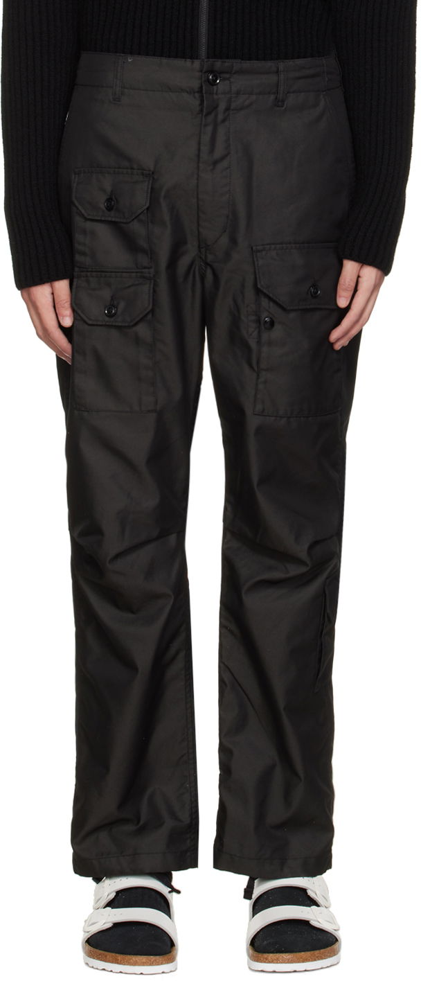 Cargo nohavice Engineered Garments Engineered Garments Flight Cargo Pants Čierna | LN257, 0