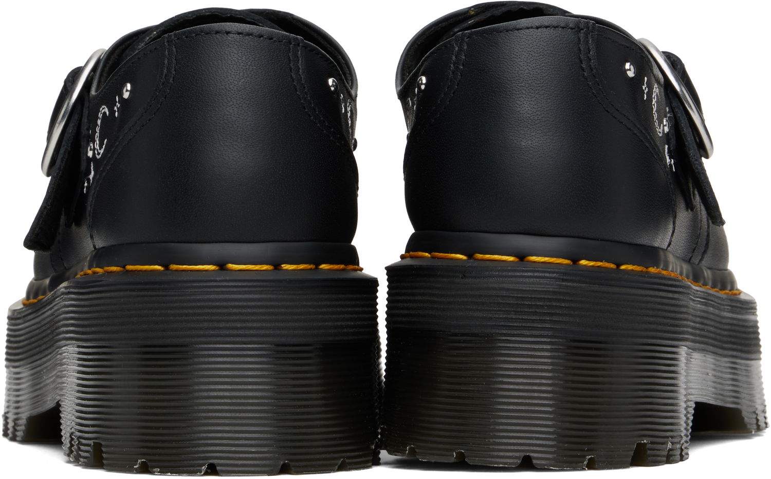 Oblečenie Dr. Martens Celestial Moth Platform Monkstraps Čierna | 41277001, 1
