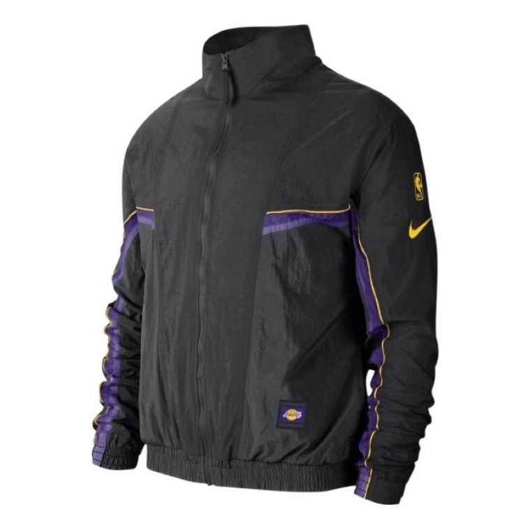 Vetrovka Nike NBA Lakers Zipped Jacket Čierna | CJ7148-010