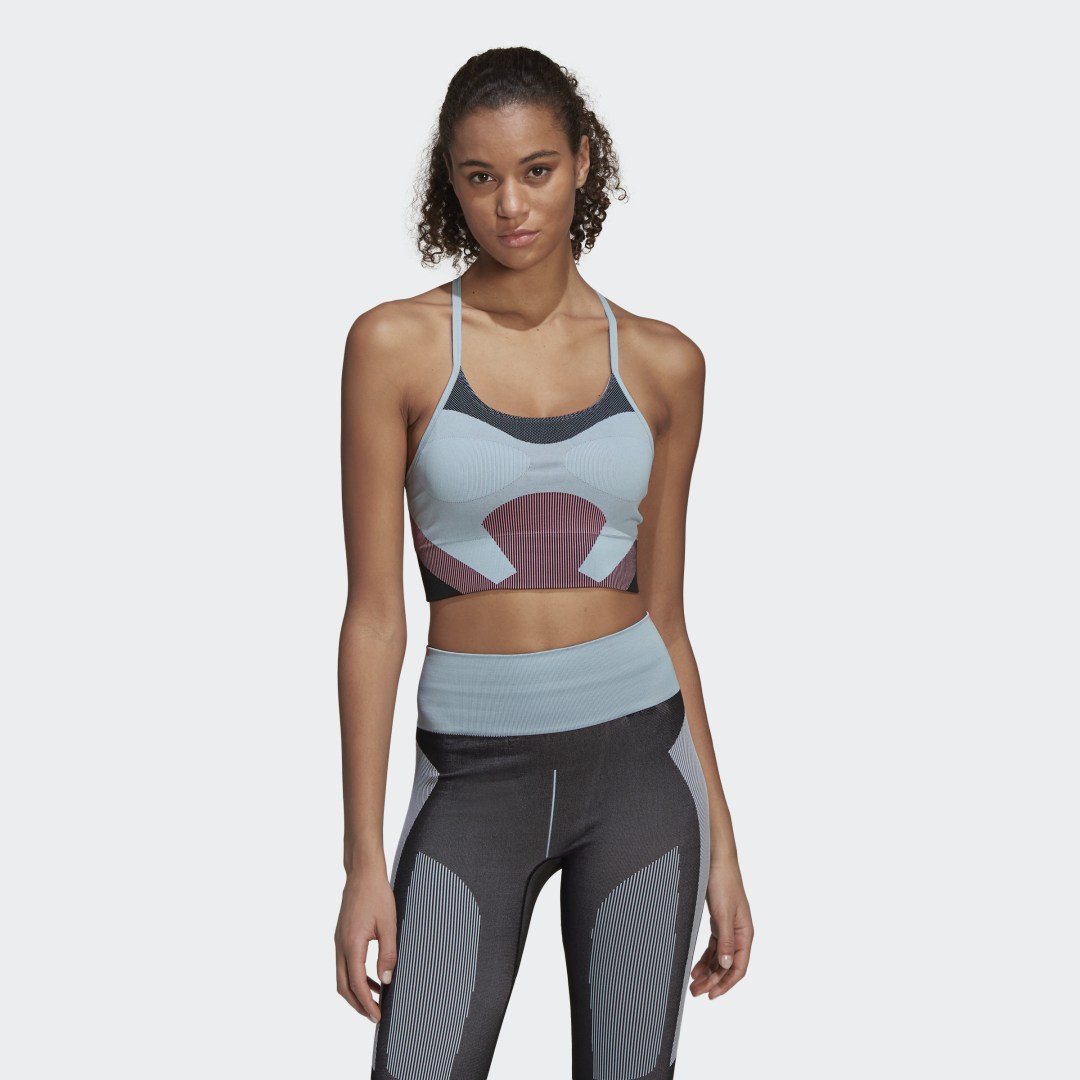 Podprsenka adidas Performance adidas by Stella McCartney Šedá | HG8784, 0