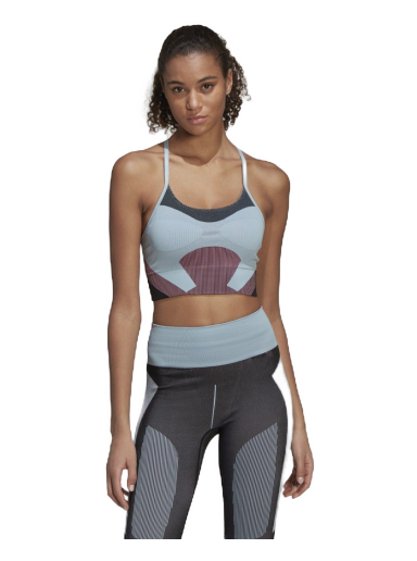 Podprsenka adidas Performance adidas by Stella McCartney Šedá | HG8784