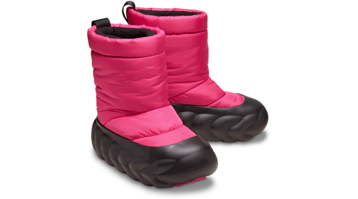 Tenisky a topánky Crocs OverPuff Boot Ružová | 210667-6ZQ, 1