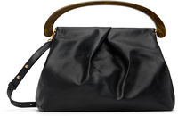 Dries Van Noten Large Leather Top Handle Bag