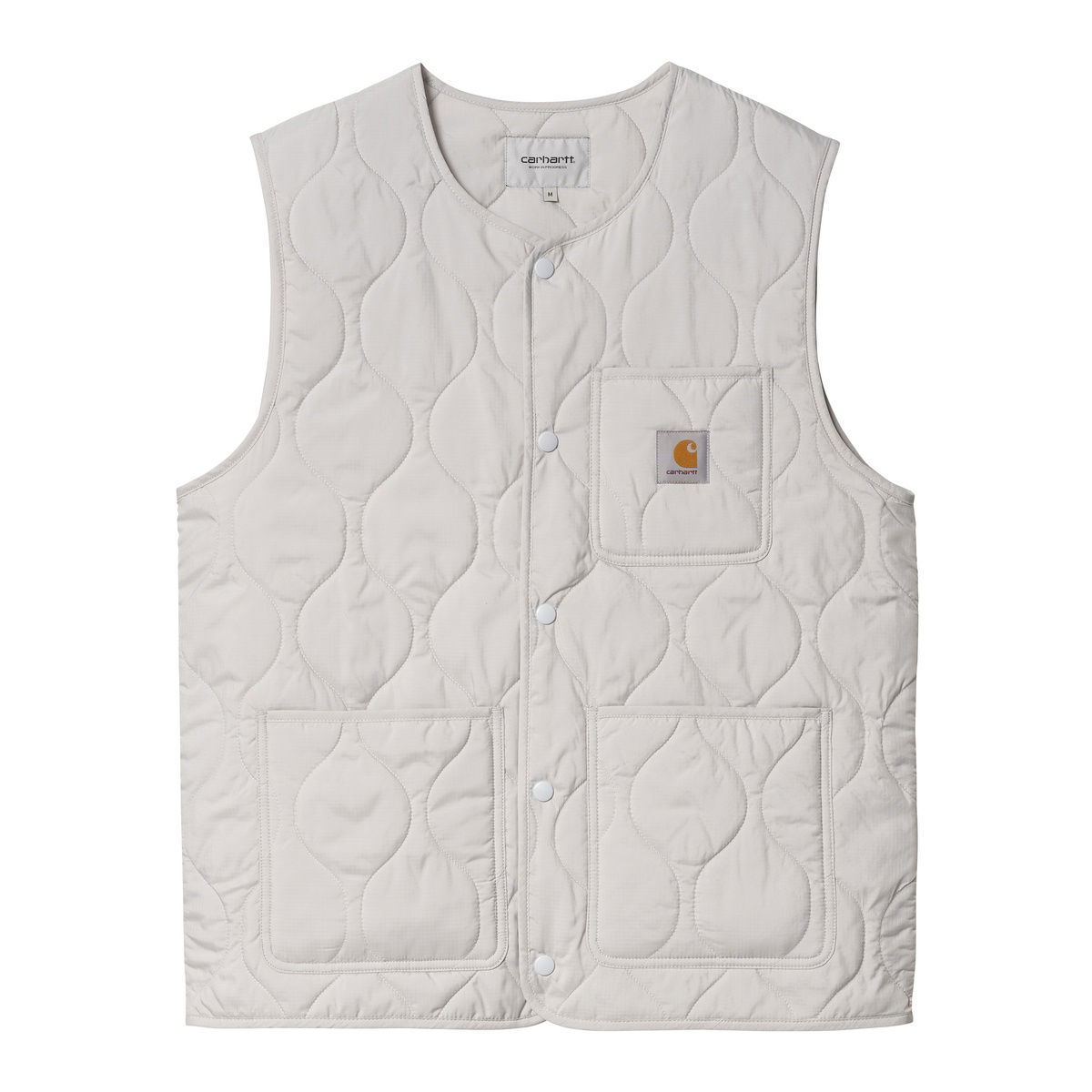 Vesta Carhartt WIP Skyton Vest Sonic Silver Šedá | I032989_1YE_XX, 0