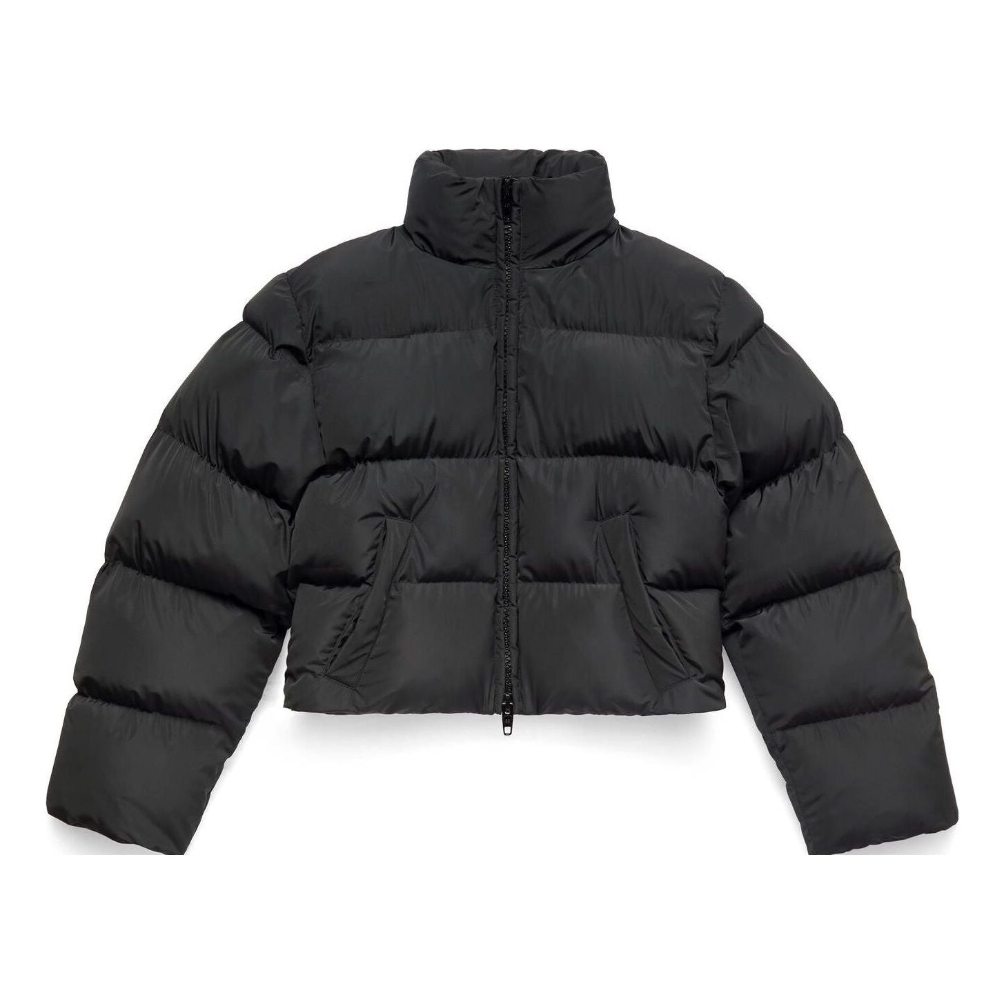 Prešívaná bunda Balenciaga Shrunk Puffer Jacket Čierna | 751101TYD361000, 0