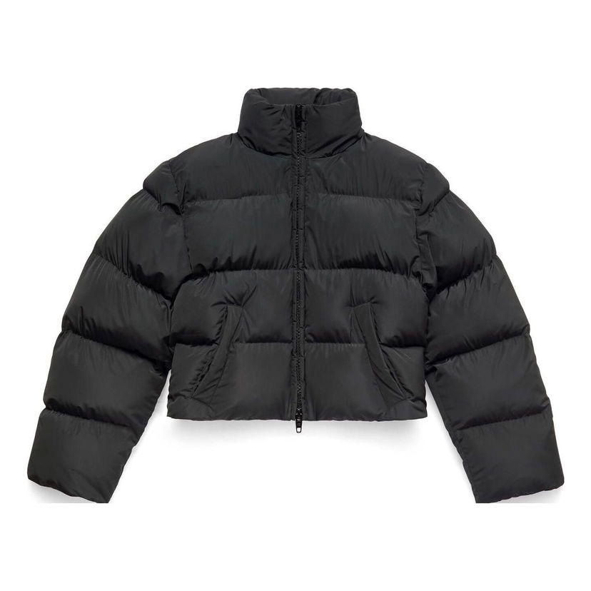 Prešívaná bunda Balenciaga Shrunk Puffer Jacket Čierna | 751101TYD361000