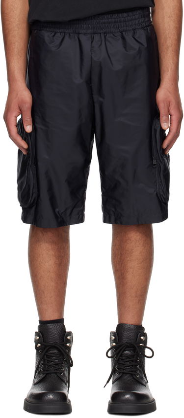 Šortky Moncler Moncler Genius Mercedes-Benz by NIGO Cargo Shorts Čierna | K14012B00001M5920, 0