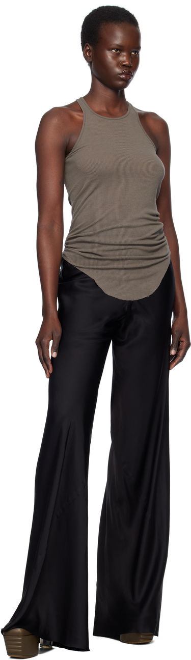 Tielko Rick Owens Rick Owens Hollywood Basic Rib Tank Top Hnedá | RP01E7101 RC, 3