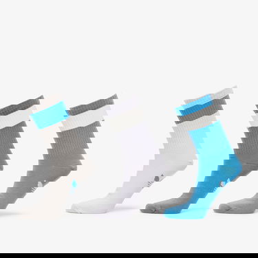 Spodná bielizeň a ponožky adidas Originals Blue Version Mid-Cut Crew Socks 3-Pack Rôznofarebný | HL9422, 0