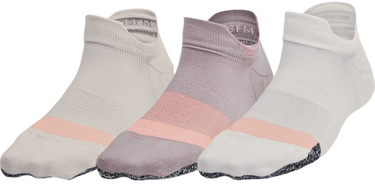 Ponožky Under Armour Breathe 3-Pack No Show Tab Socks Béžová | 1387052-015, 0