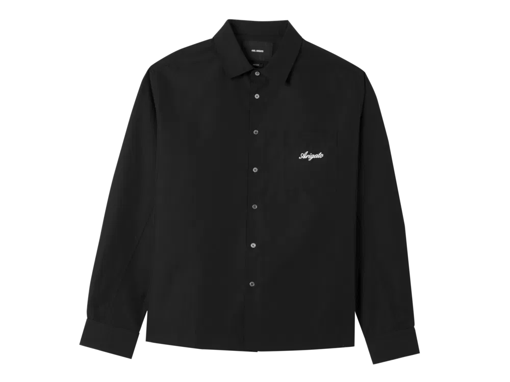 Košeľa AXEL ARIGATO Flow Overshirt Čierna | A0878002, 0