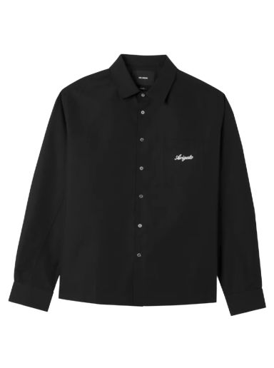 Košeľa AXEL ARIGATO Flow Overshirt Čierna | A0878002