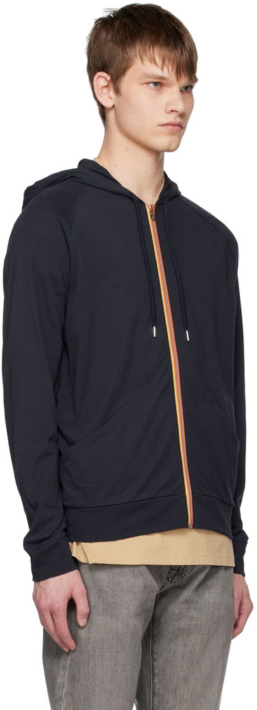 Mikina Paul Smith Paul Smith Drawstring Zip Hoodie Navy | M1A-500J-AU279B-48, 1