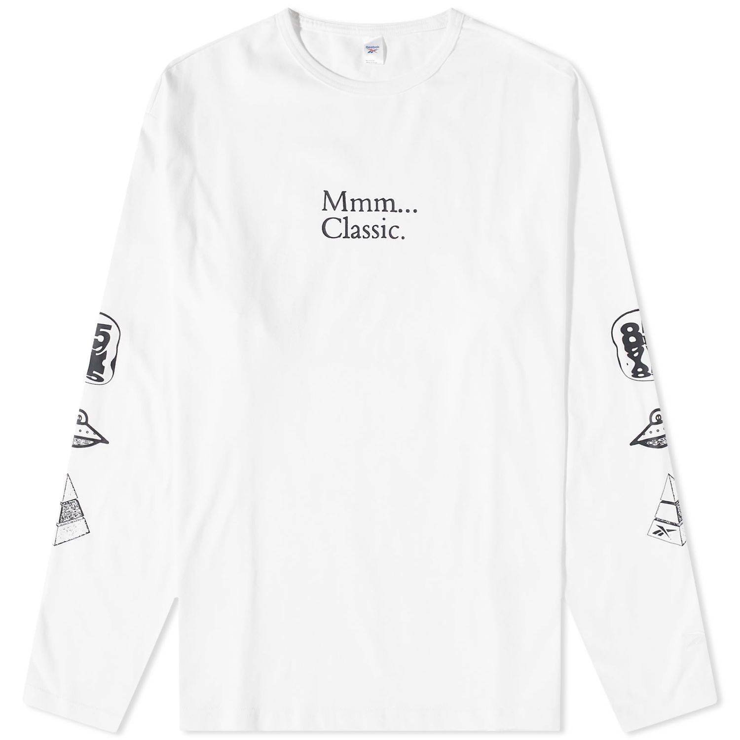 Tričko Reebok Skate Tee Biela | HT8175, 0
