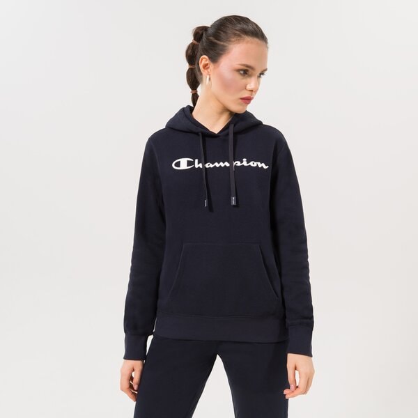Mikina Champion Hooded Sweatshirt Čierna | 115687BS501, 0