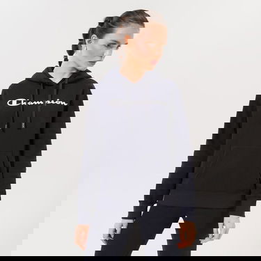 Mikina Champion Hooded Sweatshirt Čierna | 115687BS501, 0