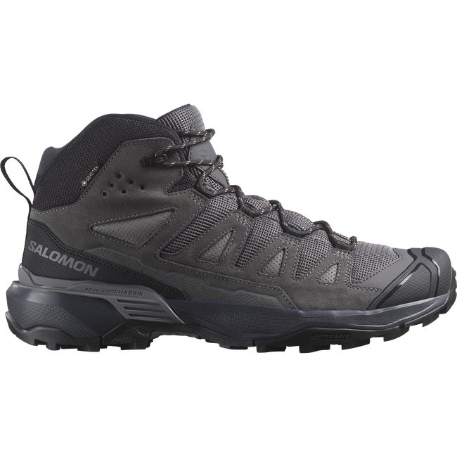 Tenisky a topánky Salomon X Ultra 360 Leather Mid Gore-Tex Hiking Boots Šedá | L47570800, 0