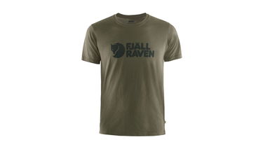 Tričko FJÄLLRÄVEN Logo Zelené | F87310-633, 1