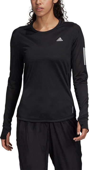 Tričko adidas Originals OTR LS Long Sleeve Running Tee Čierna | gl7984, 0