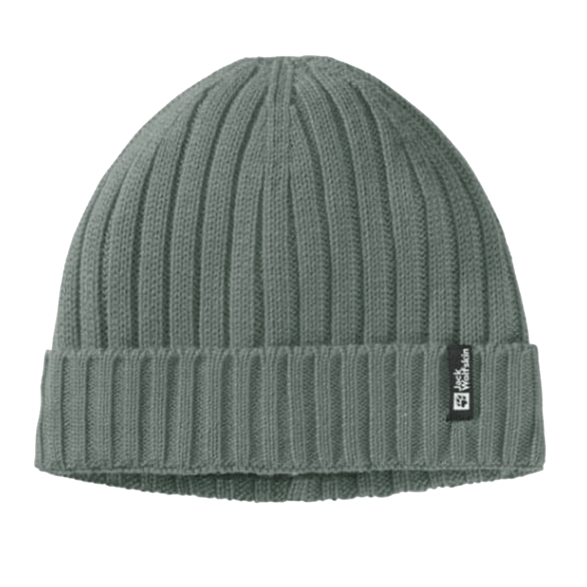 Kulicha Jack Wolfskin Jack Wolfskin Rib Knit Beanie Zelené | 1907122-4311, 0