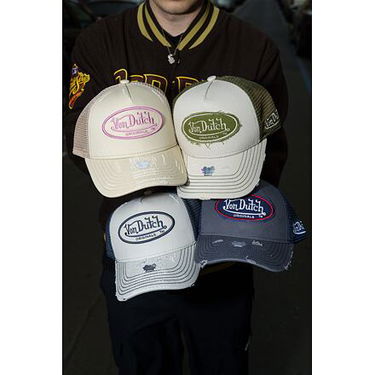 Šiltovka Von Dutch Von Dutch Kalmar Trucker Cap Šedá | VD-7030845, 9