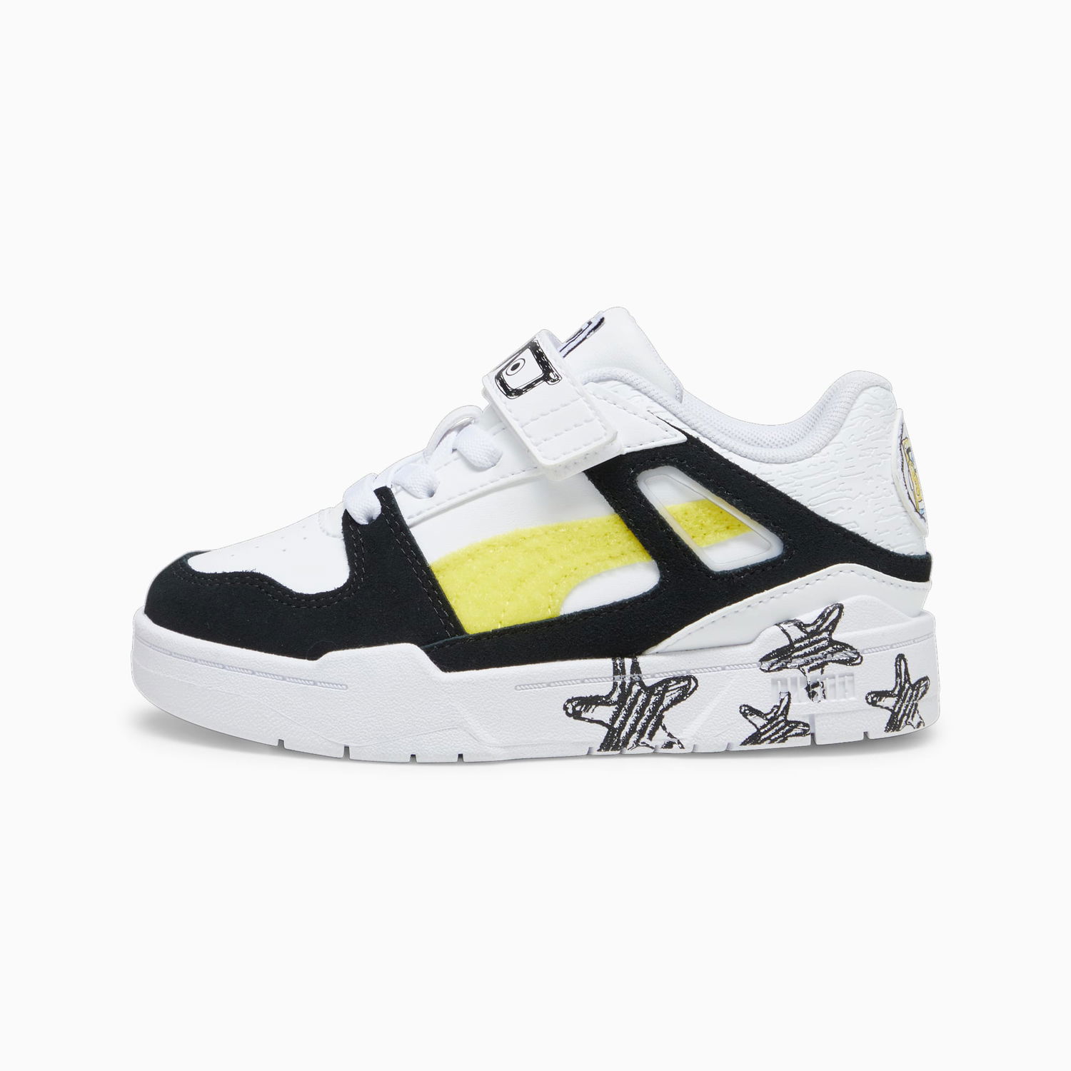 Tenisky a topánky Puma SpongeBob SquarePants x Slipstream Big Kid "White" Biela | 393894_01, 1