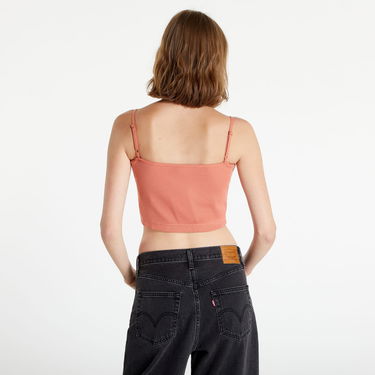 Tričko Nike Sportswear Essential Ribbed Crop Top Oranžová | DM6737-827, 3