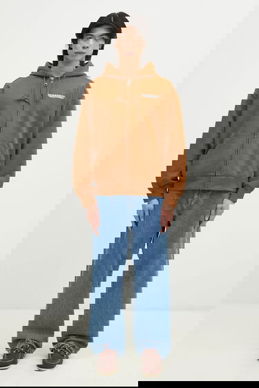 Mikina Carhartt WIP Hooded Runaway Sweat Jacket Hnedá | I034414_2IQ_06, 3