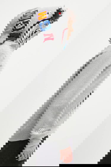 Mikina BAPE Abc Camo Shark Pullover Hoodie Šedá | 1L30114009, 3