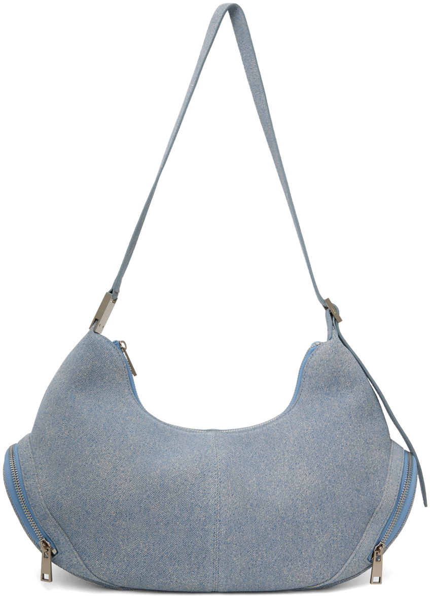 Taška cez rameno OSOI Large Denim Shoulder Bag Modrá | 24FWB03014114, 0