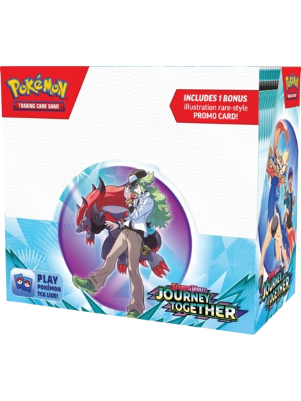 Hry Pokémon Pokemon TCG Journey Together Enhanced Booster Box Rôznofarebný | JOURNBOS, 0