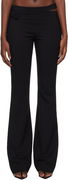 Courrèges Tailored Slash Flare Trousers