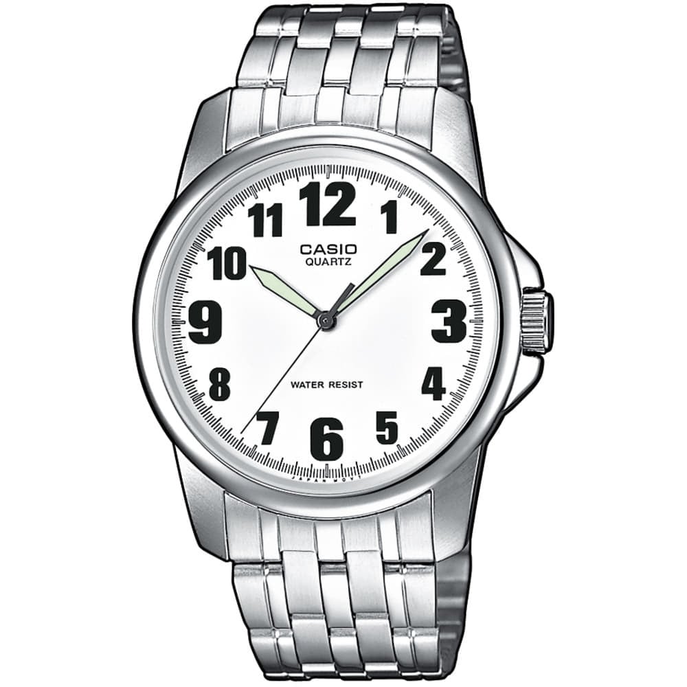 Hodinky CASIO Watch Metalická | MTP-1260PD-7BEG silver, 0