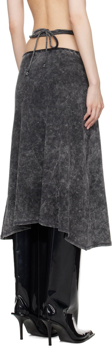 Sukňa Diesel O-Rossi Midi Skirt Čierna | A14422 0KHAS O-ROSSI JUPE, 2