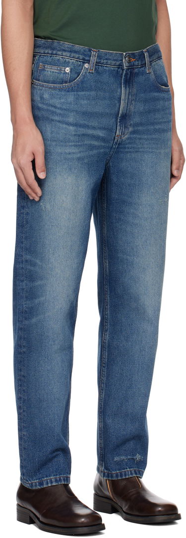 Džínsy A.P.C. Martin Straight-Leg Jeans Modrá | COHFC-H09121, 1