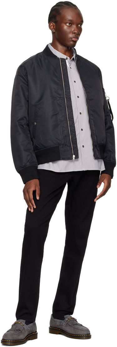 Bomber bunda rag & bone Manston Bomber Jacket Čierna | MBW22F2260M1ML, 3