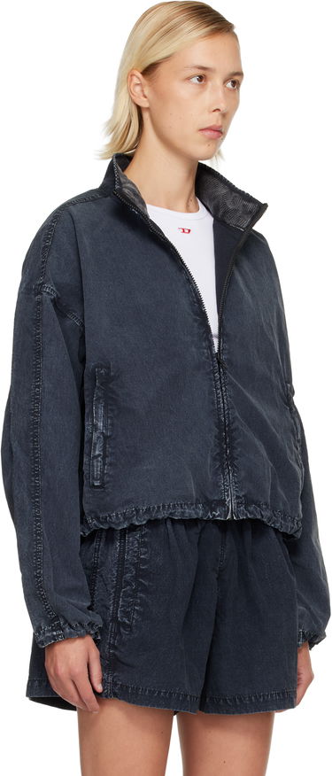 Bunda Diesel G-Leam-R1 Cropped Washed Jacket Čierna | A18573 0PLBH, 1