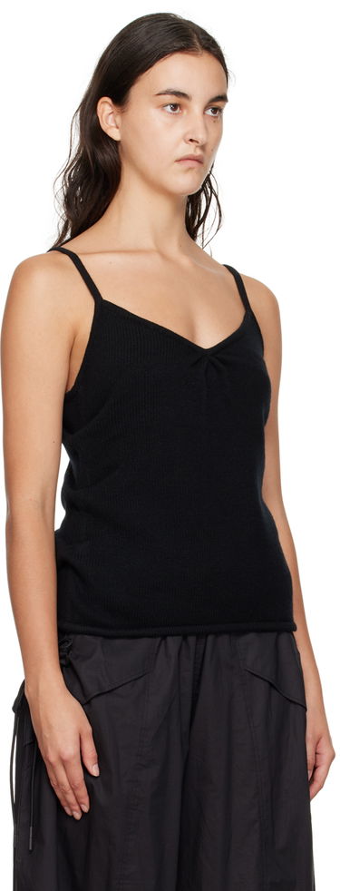 Tielko We11done We11done V-Neck Knit Camisole Čierna | WD-KT3-23-607-W-BK, 1